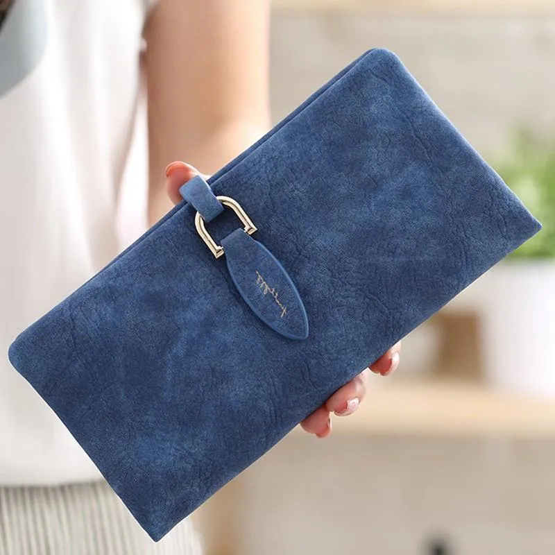 Damen-Geldbörse, Kartenhalter, Damen-Geldbörse mit Haspe, Münzgeldbörse, Kartenhalter, Armband, Geld, lange Tasche, mehrfarbige Clutch