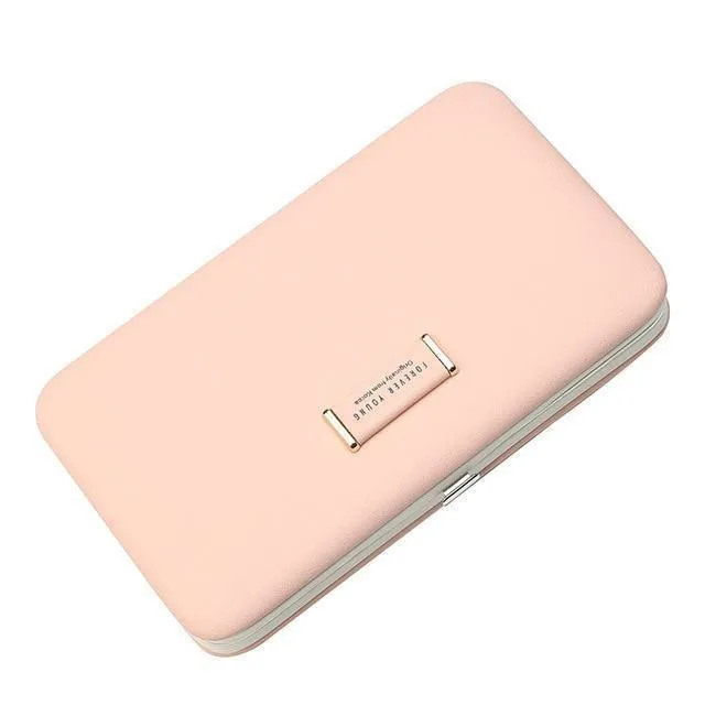 Handy-Box Frauen Brieftasche Große Kapazität Leder Armband Kupplung Brieftasche Weibliche Mode Damen Lange Geldbörse HEIßER