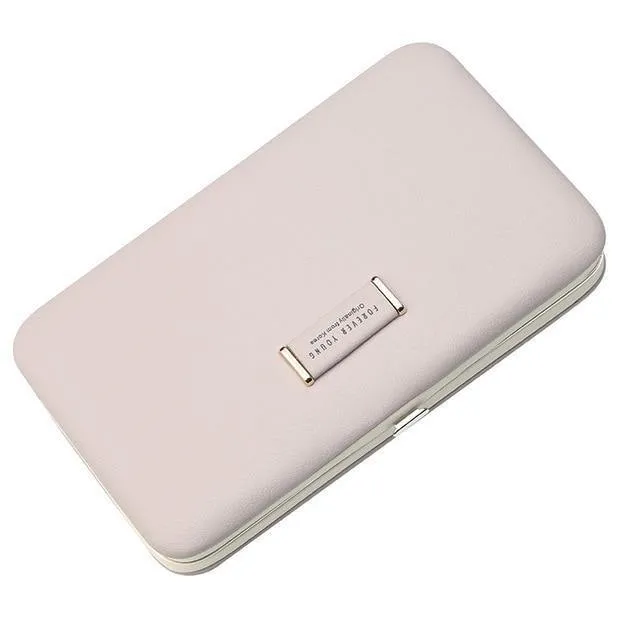 Handy-Box Frauen Brieftasche Große Kapazität Leder Armband Kupplung Brieftasche Weibliche Mode Damen Lange Geldbörse HEIßER