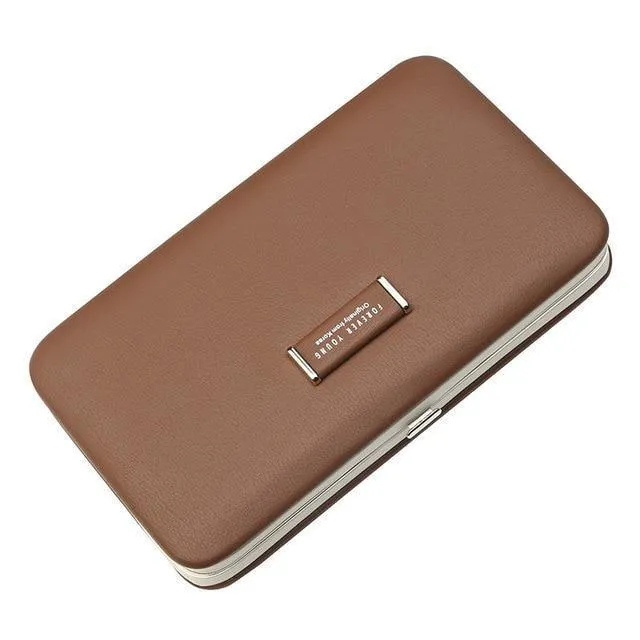 Handy-Box Frauen Brieftasche Große Kapazität Leder Armband Kupplung Brieftasche Weibliche Mode Damen Lange Geldbörse HEIßER
