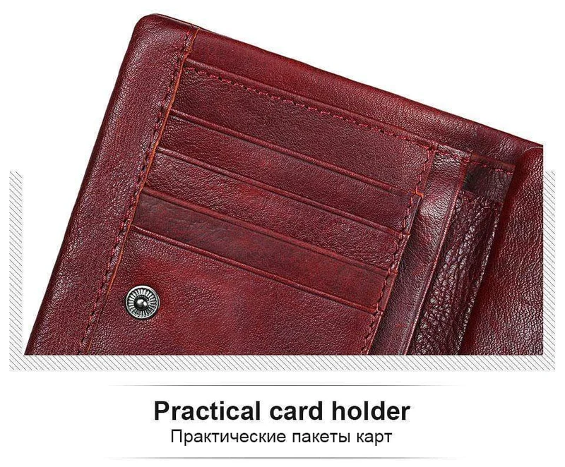 Echtes Leder Frauen Brieftasche Und Geldbörsen Geldbörse Weibliche Kleine Portomonee Rfid Walet Dame Perse Für Mädchen Geldbeutel