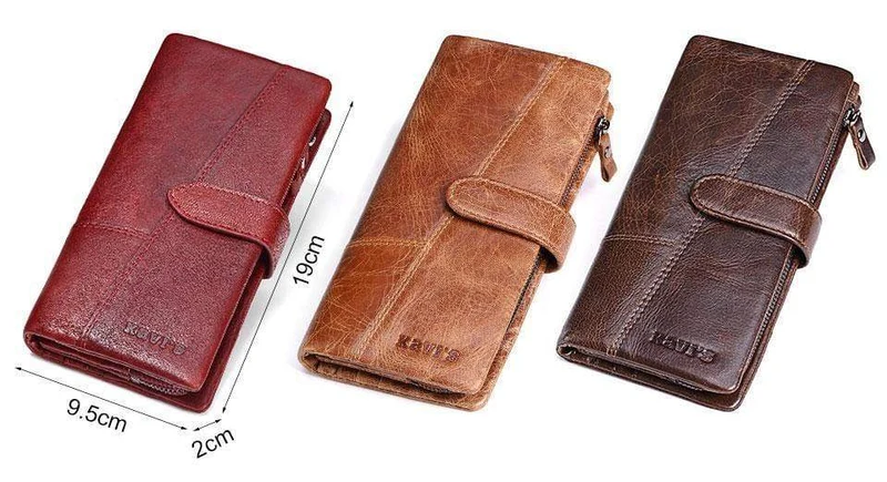 Echtes Leder Frauen Brieftasche Und Geldbörsen Geldbörse Weibliche Kleine Portomonee Rfid Walet Dame Perse Für Mädchen Geldbeutel