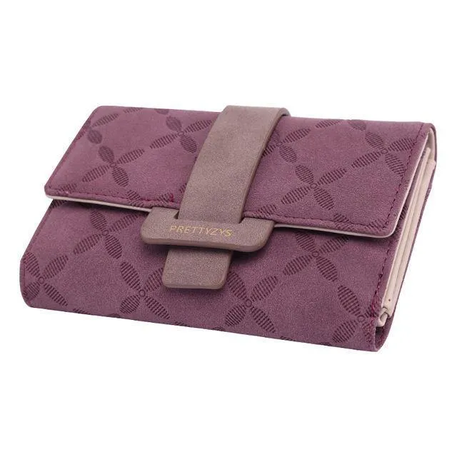 Weibliche Brieftasche Leder Frauen Brieftaschen Floral Faltbare Geldbörse Kreditkarte Dame Geldbörsen Halter Für Mädchen Carteira