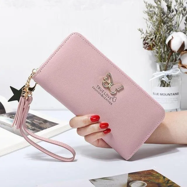 Frauen Brieftasche Schmetterling Höhlte Beste Brieftasche Weibliche Fall Telefon Tasche Tasche Handtasche frauen Geldbörse Carteira Femme