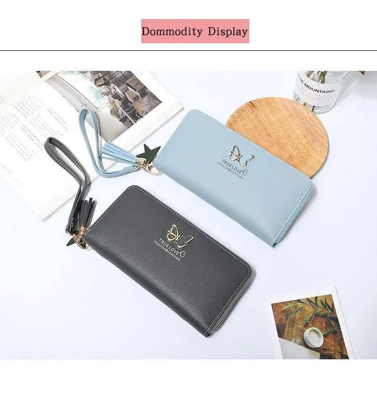 Frauen Brieftasche Schmetterling Höhlte Beste Brieftasche Weibliche Fall Telefon Tasche Tasche Handtasche frauen Geldbörse Carteira Femme