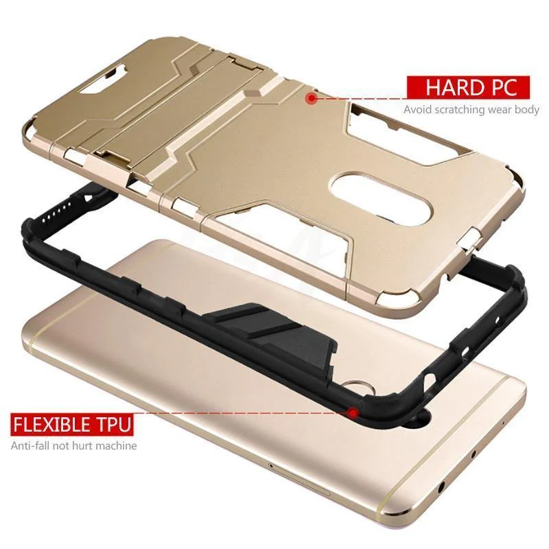 H&A Luxury Armor Stoßfeste Handyhülle für Xiaomi Redmi Note 4 4X Schutzhülle Note 4 Global Version Halter Handytaschen Hüllen