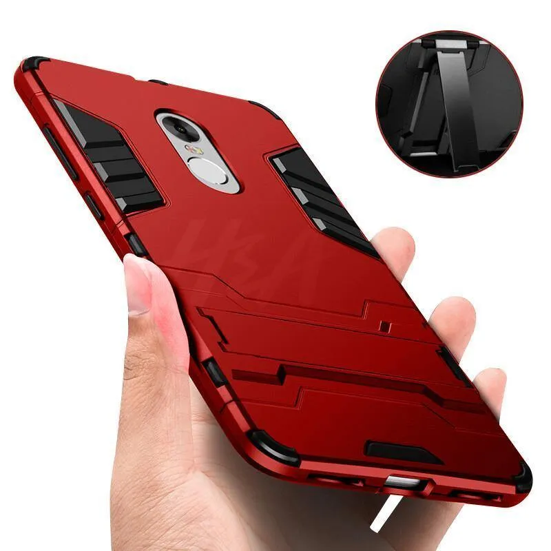 H&A Luxury Armor Stoßfeste Handyhülle für Xiaomi Redmi Note 4 4X Schutzhülle Note 4 Global Version Halter Handytaschen Hüllen