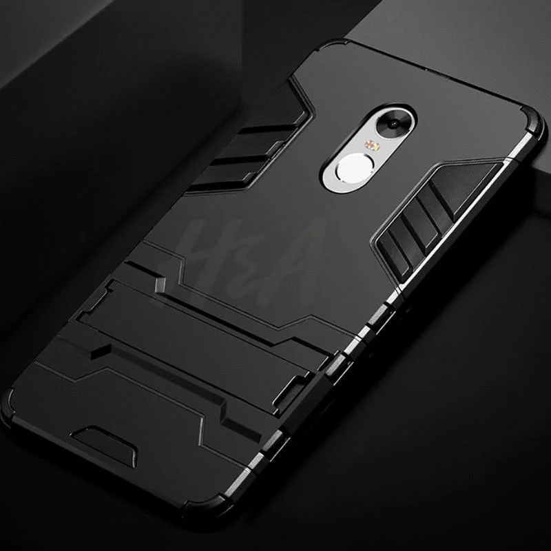 H&A Luxury Armor Stoßfeste Handyhülle für Xiaomi Redmi Note 4 4X Schutzhülle Note 4 Global Version Halter Handytaschen Hüllen