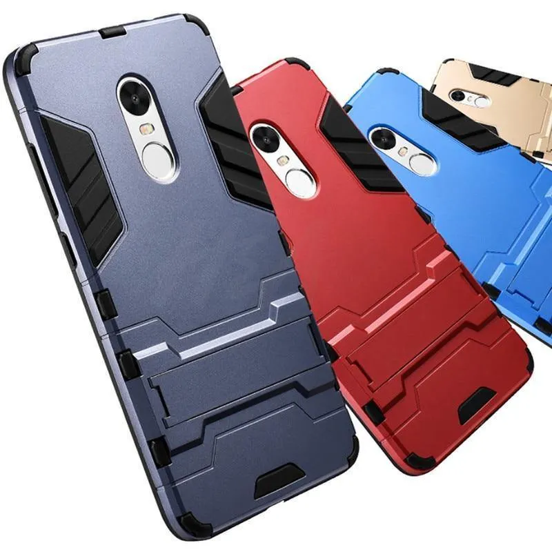H&A Luxury Armor Stoßfeste Handyhülle für Xiaomi Redmi Note 4 4X Schutzhülle Note 4 Global Version Halter Handytaschen Hüllen