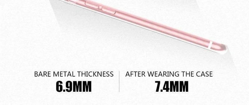 H&A Ultradünne transparente Hülle für Apple iPhone 8 7 plus 6 6s Plus se Hüllen Klare weiche TPU-Abdeckung für iPhone 5 5s se Handyhülle
