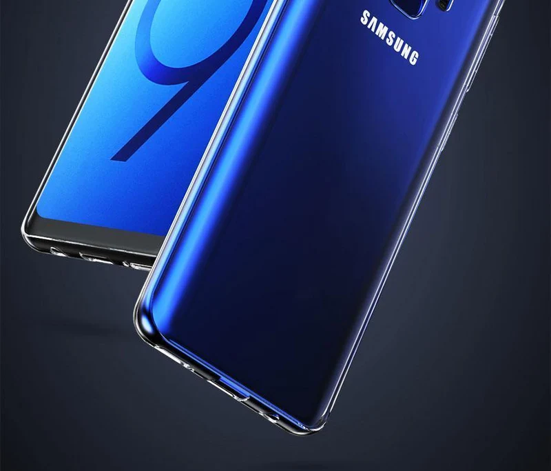 H&A Hülle für Samsung Galaxy S9 S8 Plus S6 S7 Edge Note 9 8 Dünn HD Transparent Weiche TPU Handyhülle für Samsung S9 S8 Plus Cover