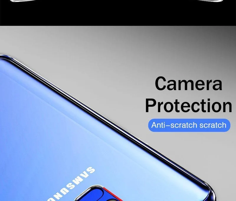 H&A Hülle für Samsung Galaxy S9 S8 Plus S6 S7 Edge Note 9 8 Dünn HD Transparent Weiche TPU Handyhülle für Samsung S9 S8 Plus Cover