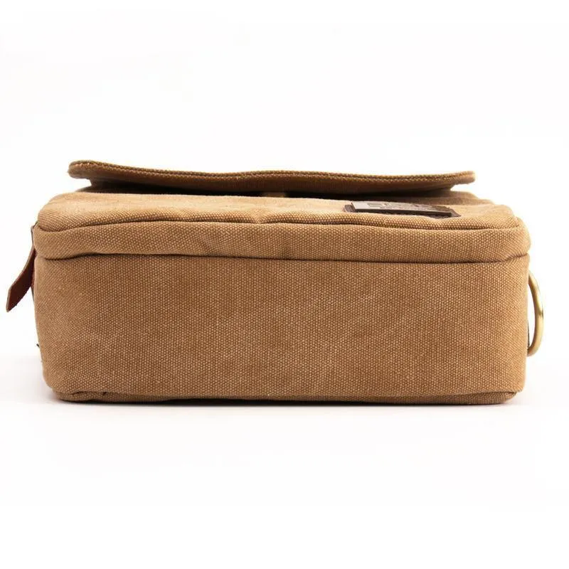 Männer Casual Messenger Bag Hohe Qualität Leinwand Umhängetaschen Für Männer Geschäftsreisen Crossbody-Bag