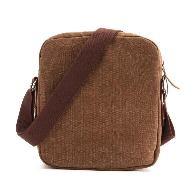 Männer Casual Messenger Bag Hohe Qualität Leinwand Umhängetaschen Für Männer Geschäftsreisen Crossbody-Bag