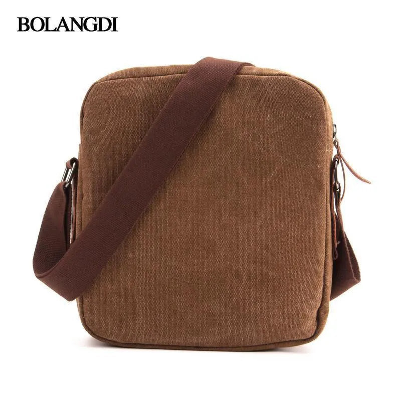Männer Casual Messenger Bag Hohe Qualität Leinwand Umhängetaschen Für Männer Geschäftsreisen Crossbody-Bag