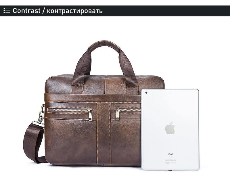 Männer Taschen Echtes Leder Umhängetasche männlichen umhängetasche männer Schulter Tasche Business Aktentasche Computer männer Taschen Totes