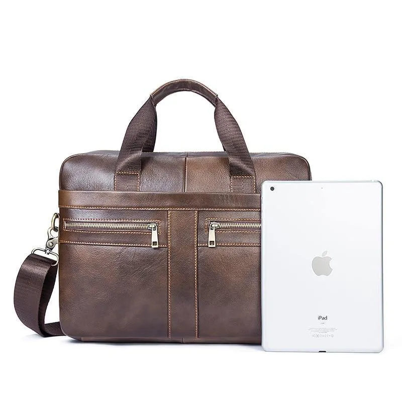 Männer Taschen Echtes Leder Umhängetasche männlichen umhängetasche männer Schulter Tasche Business Aktentasche Computer männer Taschen Totes