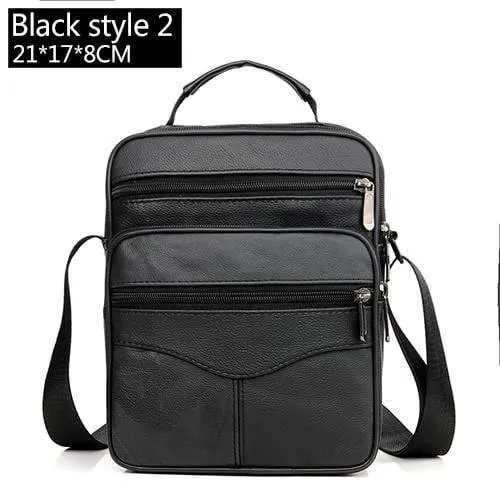 Leder Männer Handtasche Schulter Tasche Heißer Verkauf Kuh Leder Tasche Vintage Casual Stil Flap Taschen männer Umhängetasche