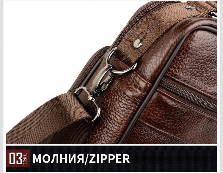 Leder Männer Handtasche Schulter Tasche Heißer Verkauf Kuh Leder Tasche Vintage Casual Stil Flap Taschen männer Umhängetasche