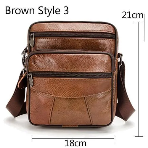 Leder Männer Handtasche Schulter Tasche Heißer Verkauf Kuh Leder Tasche Vintage Casual Stil Flap Taschen männer Umhängetasche