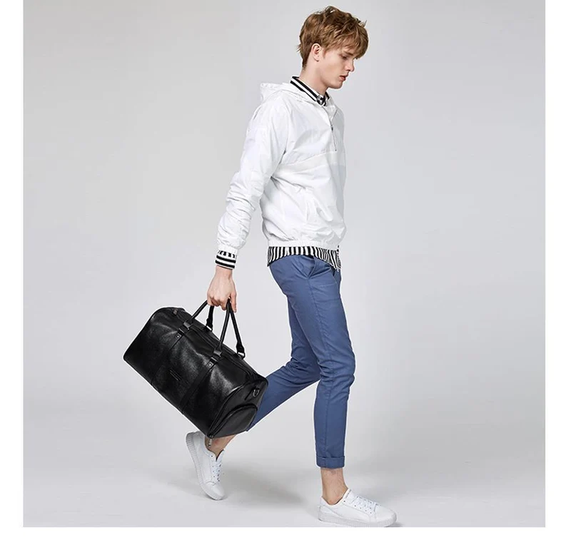 Männer Reisetaschen Reisetasche für die Nacht Wochenendreise Große Tragetaschen Umhängetaschen Reisetaschen