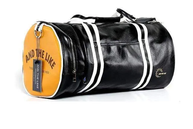 Reisegepäcktasche mit Unabhängigen Schuhe Lagerung Frauen Fitness Tasche Pu-leder Druck Basketball Training Bag XA253WC
