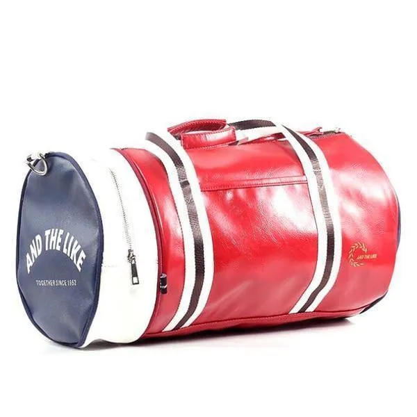 Reisegepäcktasche mit Unabhängigen Schuhe Lagerung Frauen Fitness Tasche Pu-leder Druck Basketball Training Bag XA253WC