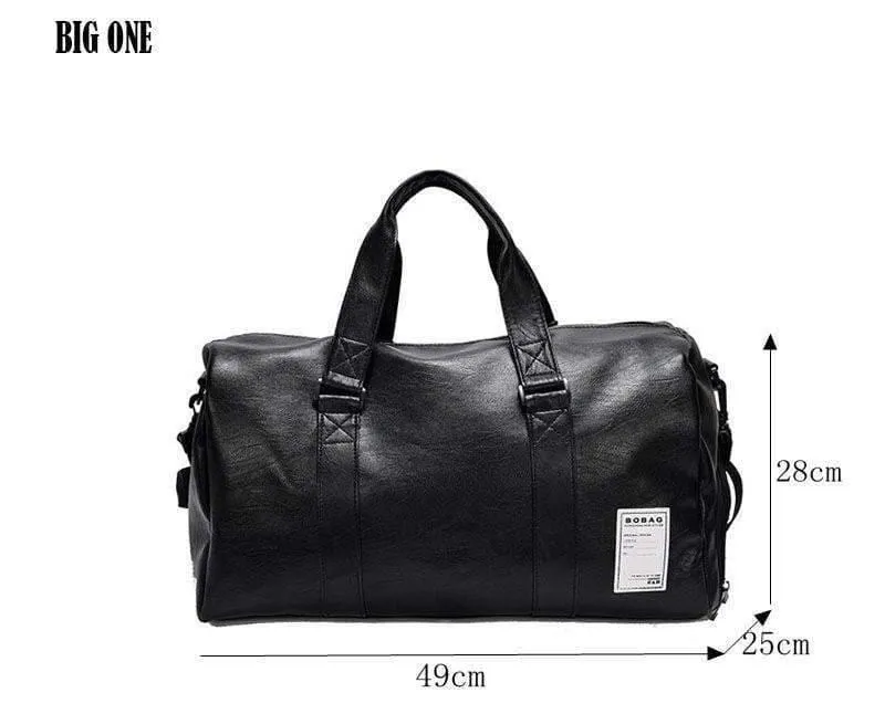 Männer Reise Seesäcke Wasserdichte Lederhandtaschen Umhängetasche Für Frauen Große Kapazität Wochenendtasche OH301