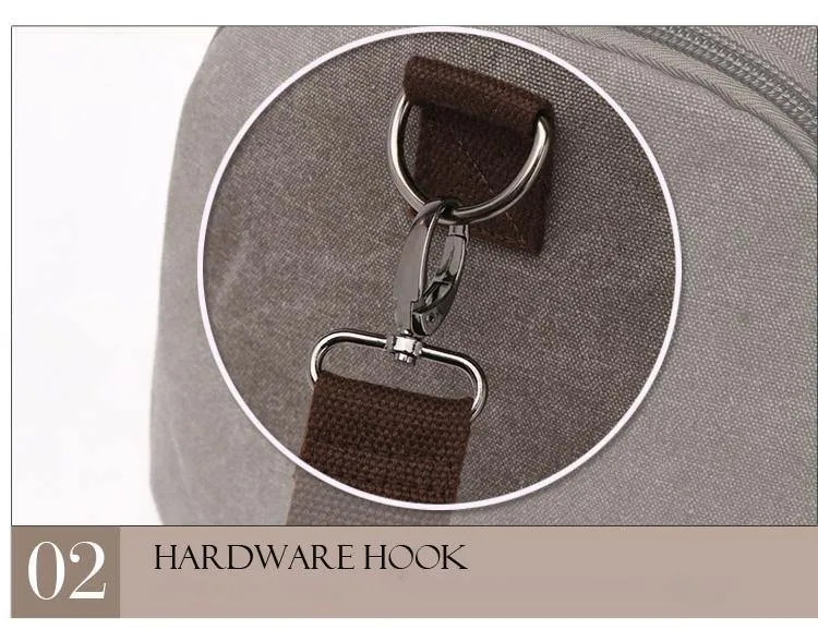 Leinwand Leder Männer Reisetasche Europäischen Stil Reisetaschen Handtasche Hohe Kapazität Umhängetasche Travel Crossbody Baggage