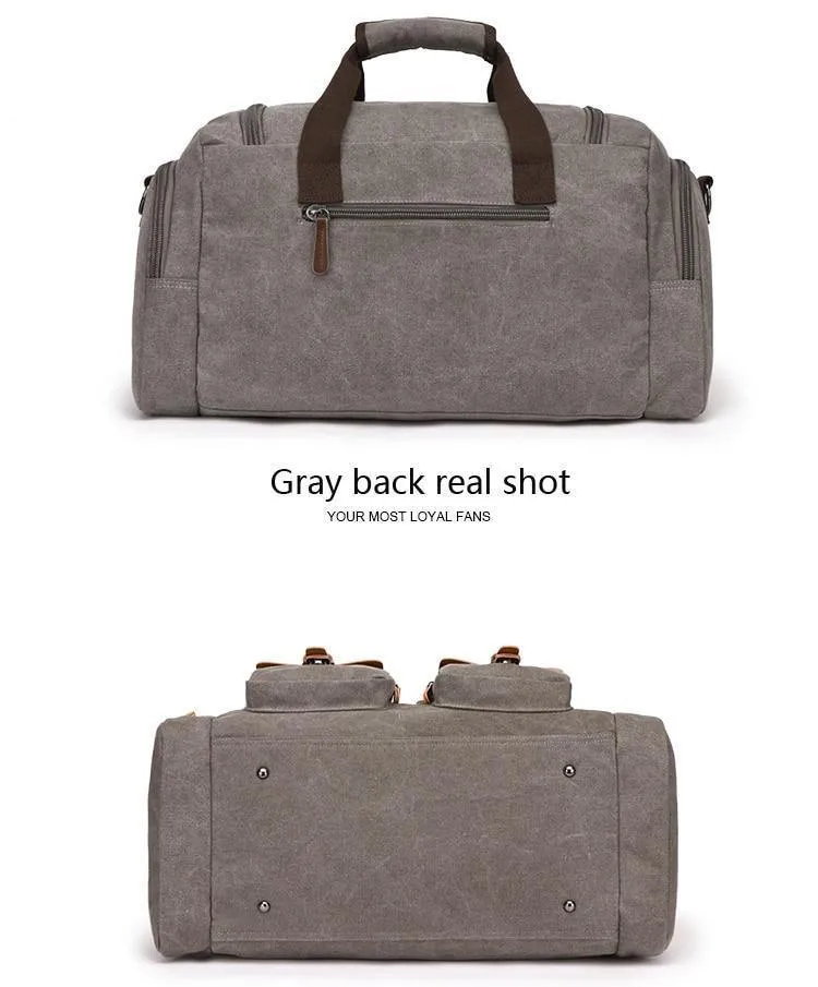Leinwand Leder Männer Reisetasche Europäischen Stil Reisetaschen Handtasche Hohe Kapazität Umhängetasche Travel Crossbody Baggage