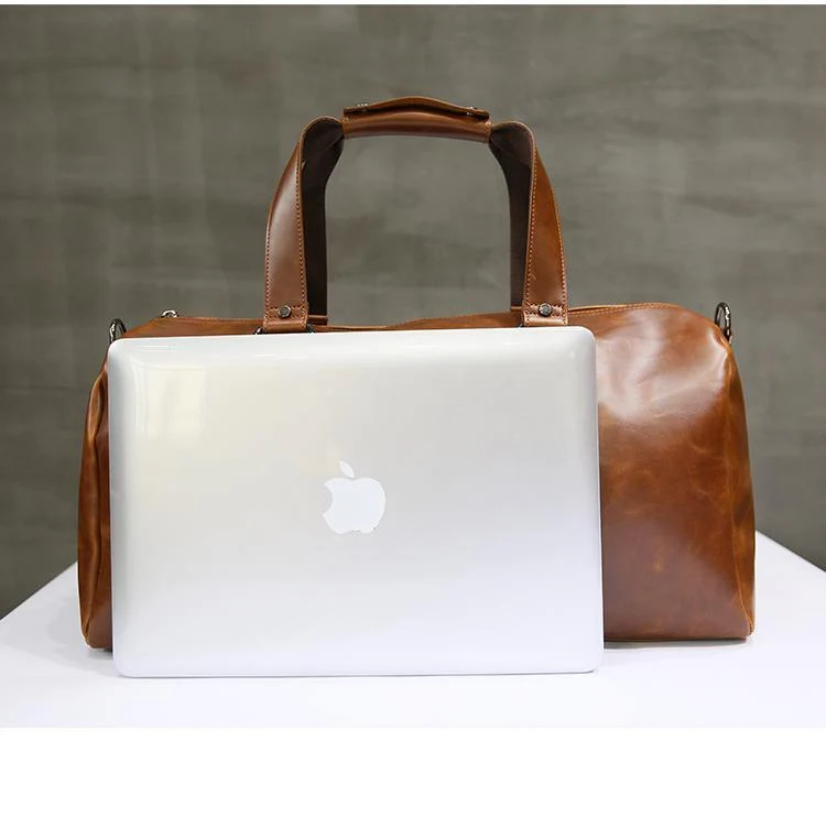 Herren-Reisetaschen, Kaffee-Eimer-Handtaschen, Umhängetasche, große Herren-Business-Gepäcktasche