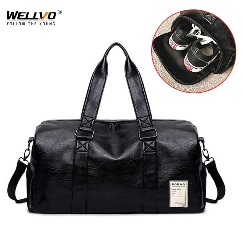 Tasche für Männer, große Umhängetaschen für Reisetaschen, Handtaschen, Reise-Schultergepäcktasche mit Schuhaufbewahrung, Neu, XA102WC