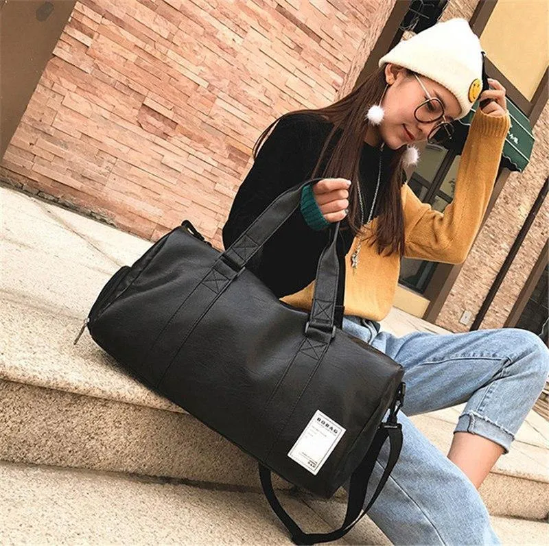 Tasche für Männer, große Umhängetaschen für Reisetaschen, Handtaschen, Reise-Schultergepäcktasche mit Schuhaufbewahrung, Neu, XA102WC