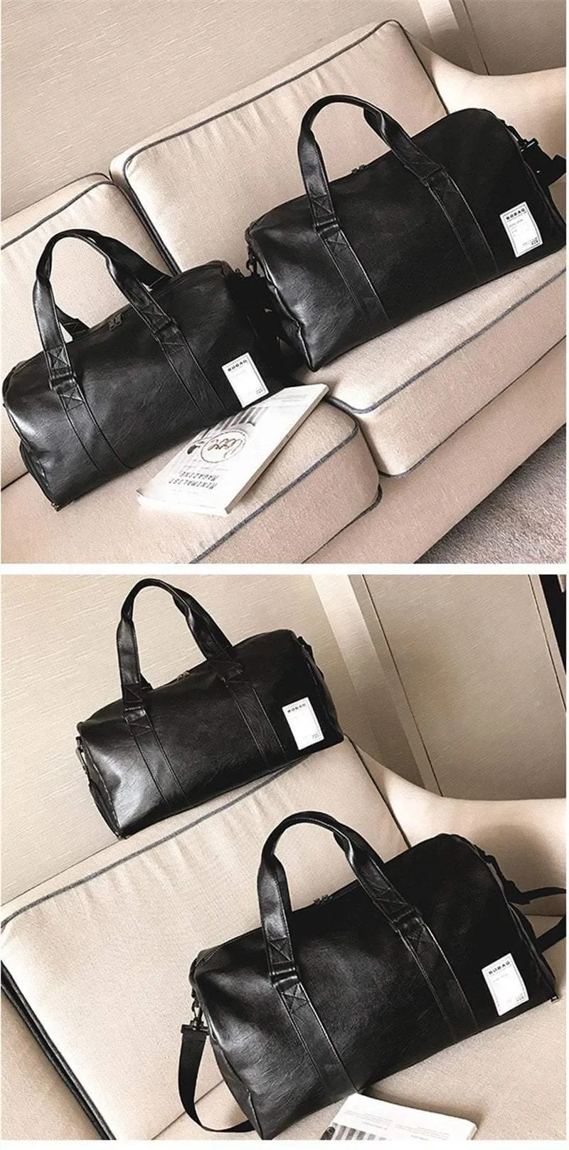 Tasche für Männer, große Umhängetaschen für Reisetaschen, Handtaschen, Reise-Schultergepäcktasche mit Schuhaufbewahrung, Neu, XA102WC