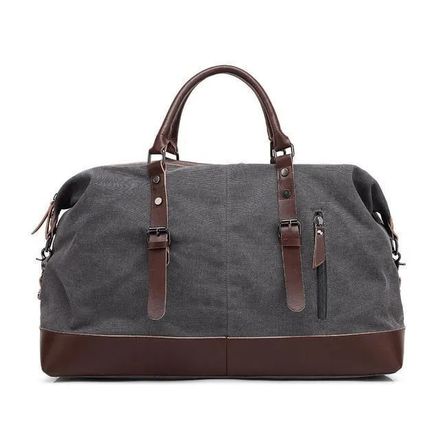 Herren Reisetasche Handgepäck Seesäcke Große Reisetasche Patchwork Weekend Crossbody Tasche