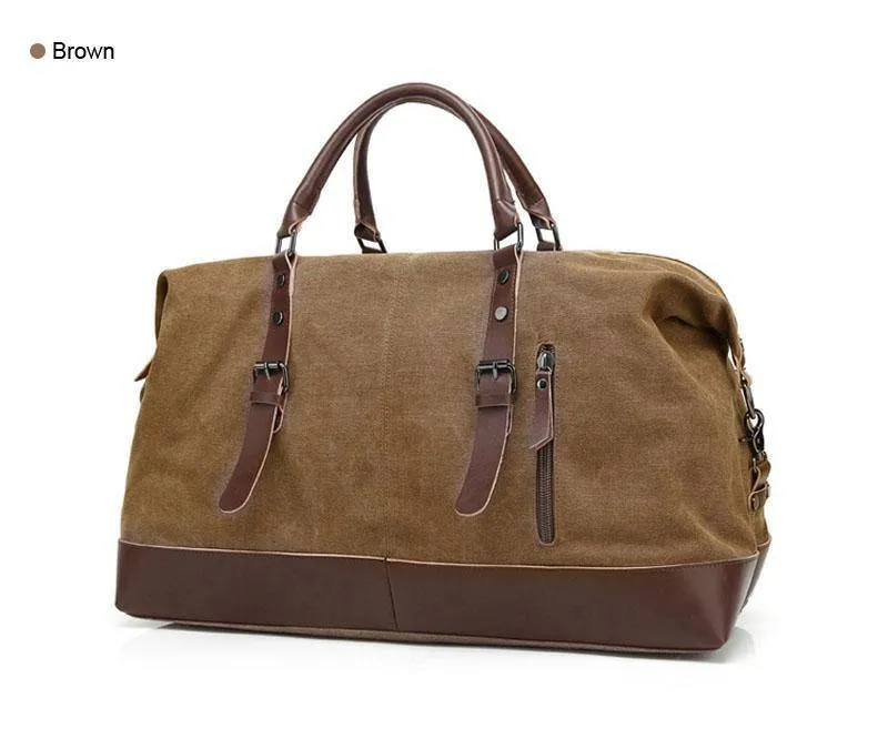 Herren Reisetasche Handgepäck Seesäcke Große Reisetasche Patchwork Weekend Crossbody Tasche