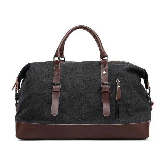 Herren Reisetasche Handgepäck Seesäcke Große Reisetasche Patchwork Weekend Crossbody Tasche