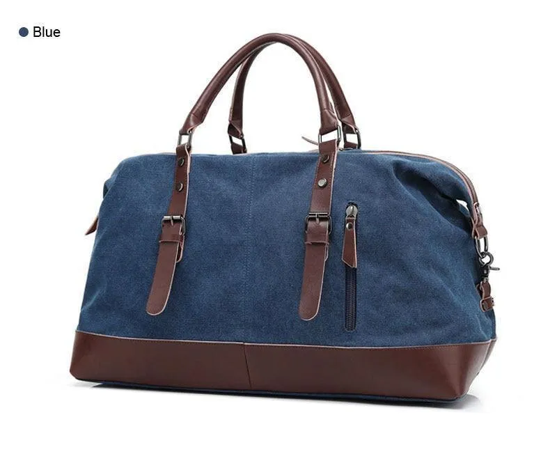 Herren Reisetasche Handgepäck Seesäcke Große Reisetasche Patchwork Weekend Crossbody Tasche