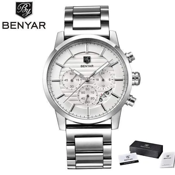 Männer Uhren Voller Stahl Sport armbanduhr männer Armee Militär Uhr Mann Quarzuhr Relogio Masculino