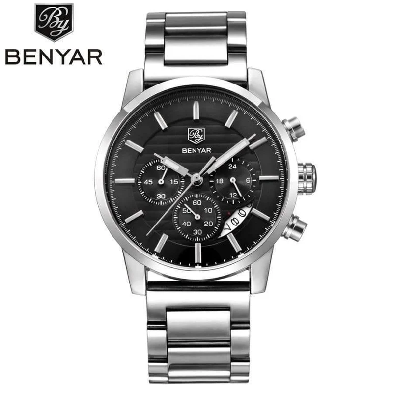 Männer Uhren Voller Stahl Sport armbanduhr männer Armee Militär Uhr Mann Quarzuhr Relogio Masculino