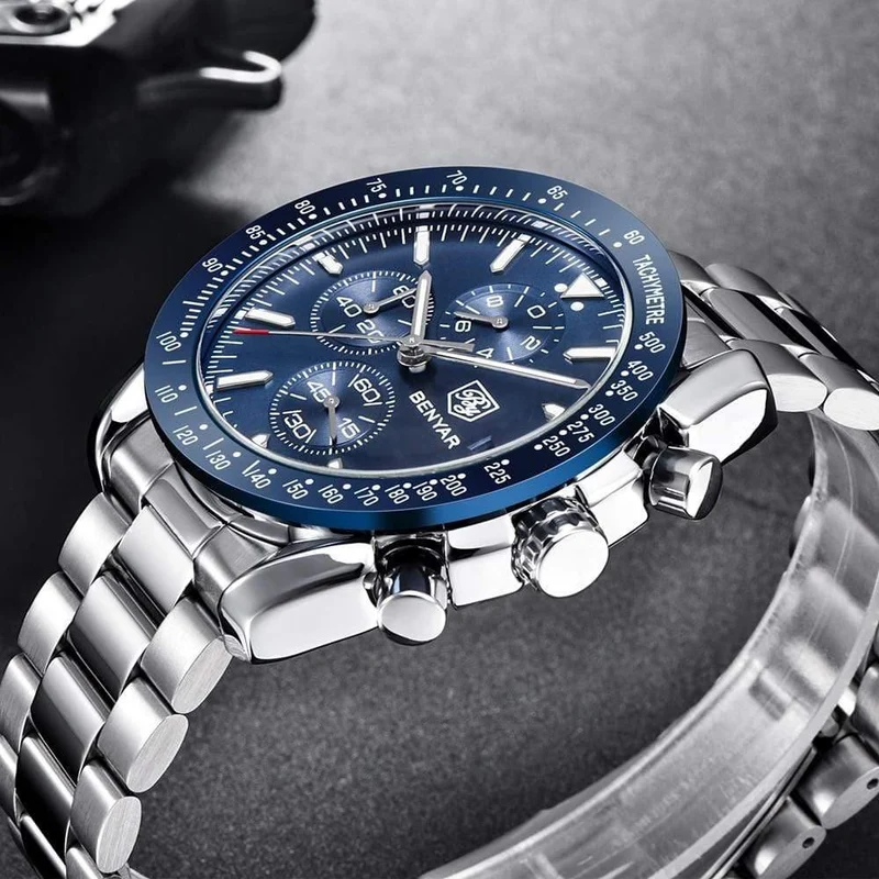 Herrenuhr Top-Marke Luxus Voller Stahl Business Quarzuhr Männer Casual Wasserdichte Sportuhren Uhr Relogio Masculino