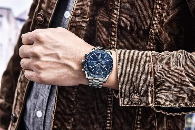 Herrenuhr Top-Marke Luxus Voller Stahl Business Quarzuhr Männer Casual Wasserdichte Sportuhren Uhr Relogio Masculino