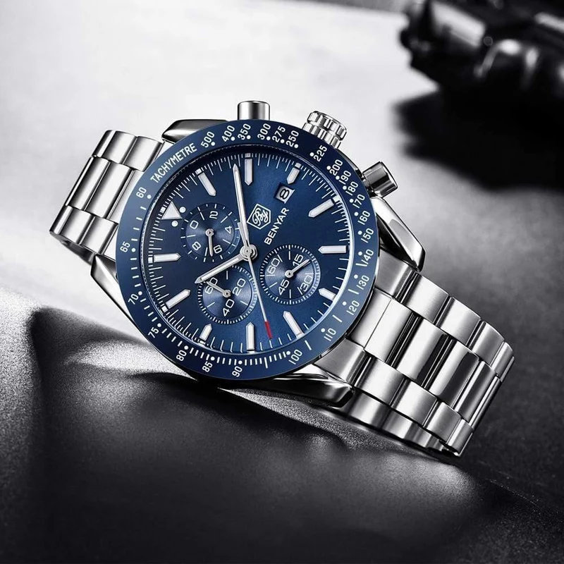 Herrenuhr Top-Marke Luxus Voller Stahl Business Quarzuhr Männer Casual Wasserdichte Sportuhren Uhr Relogio Masculino