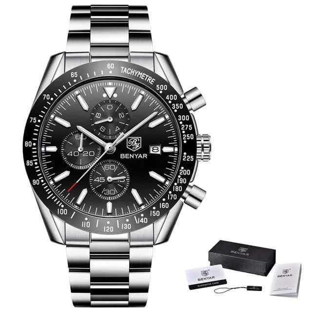Herrenuhr Top-Marke Luxus Voller Stahl Business Quarzuhr Männer Casual Wasserdichte Sportuhren Uhr Relogio Masculino