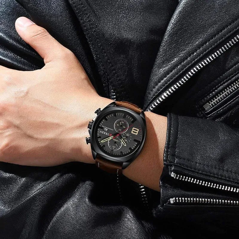 Herrenuhren Militär Analog Männlich Quarzuhr Herren Sport Armbanduhr Relogio Masculino Wasserdichte Uhr