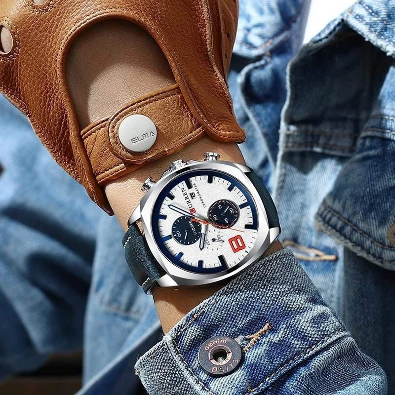 Herrenuhren Militär Analog Männlich Quarzuhr Herren Sport Armbanduhr Relogio Masculino Wasserdichte Uhr