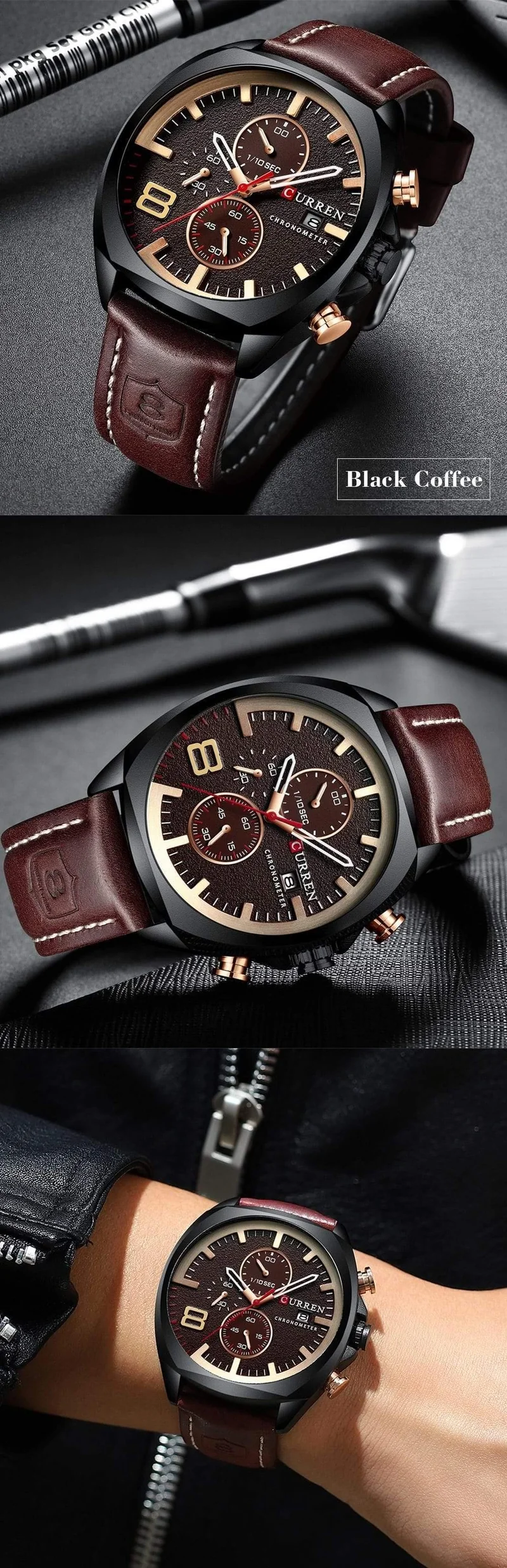 Herrenuhren Militär Analog Männlich Quarzuhr Herren Sport Armbanduhr Relogio Masculino Wasserdichte Uhr
