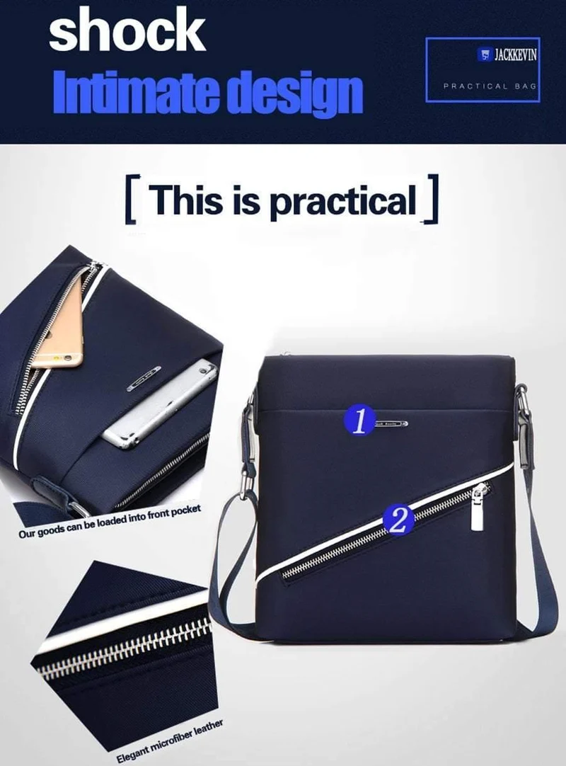 Herrentasche Mode Herren Kleine Umhängetaschen Hochwertige Oxford Casual Flap Messenger Bag Business Herren Reisetaschen