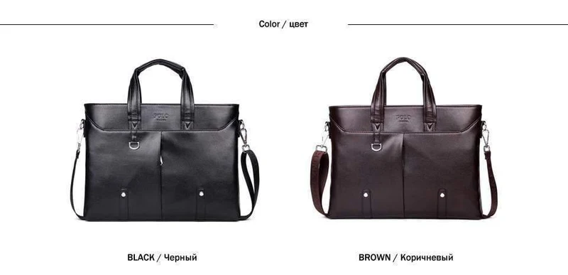 Herren-Aktentasche aus Leder, solide, große Business-Man-Tasche, Laptop-Handtasche, Pasta Executiva Masculino