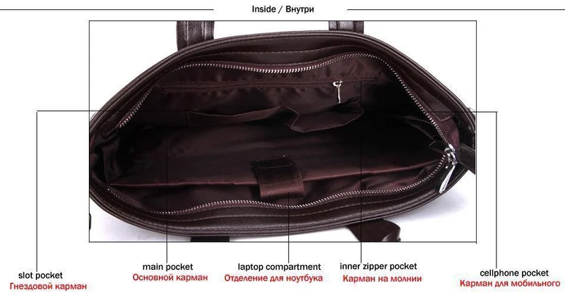 Herren-Aktentasche aus Leder, solide, große Business-Man-Tasche, Laptop-Handtasche, Pasta Executiva Masculino